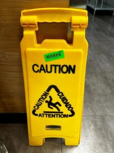 DESCRIPTION WET FLOOR SIGN LOCATION KITCHEN QTY 1