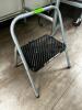 DESCRIPTION SINGLE STEP FOLDING STOOL LOCATION KITCHEN QTY 1 - 2