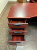 U-SHAPED DESK WITH WALL CABINETS - 7