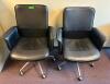 (2) ARMED OFFICE CHAIRS