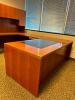 U-SHAPED DESK WITH HUTCH AND STORAGE CABINET - 2