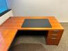 U-SHAPED DESK WITH HUTCH AND STORAGE CABINET - 5