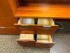 U-SHAPED DESK WITH HUTCH AND STORAGE CABINET - 7