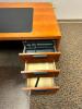 U-SHAPED DESK WITH HUTCH AND STORAGE CABINET - 9