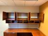 U-SHAPED DESK WITH WALL CABINETS - 3