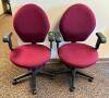 (2) ROLLABOUT OFFICE CHAIRS