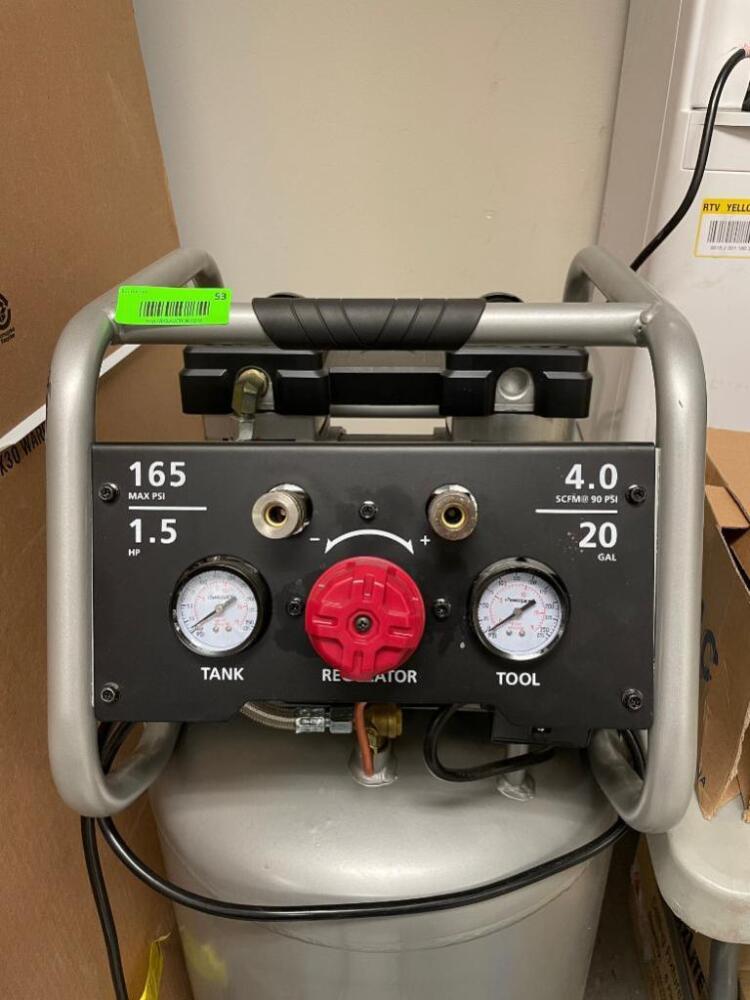 (NOT HOLDING AIR) HUSKY 20 Gal. Vertical ElectricPowered Silent Air