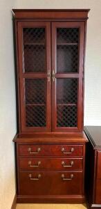 WOODEN STORAGE CABINET