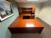 8' MULTI PIECE COMPLETE DESK SET WITH KEYS AND ACCESSORIES - 3