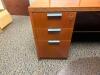 8' MULTI PIECE COMPLETE DESK SET WITH KEYS AND ACCESSORIES - 17