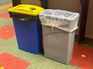 (2) - WASTE BINS