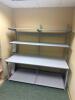 71" WORK DESK WITH SHELVING - 3