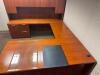 8' MULTI PIECE COMPLETE DESK SET WITH KEYS AND ACCESSORIES - 5