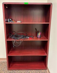 FOUR SHELF BOOK CASE