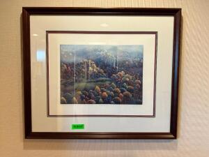 "BLUE MOUNTAIN" LANDSCAPE WALL ART