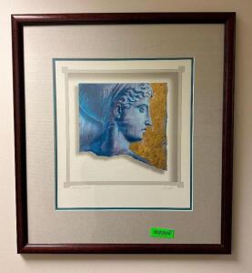 "MOON GODDESS" FRAMED WALL ART