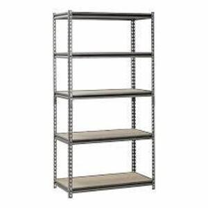 DESCRIPTION: (2) STORAGE SHELVING UNIT BRAND/MODEL: SANDUSKY #UR361872PB5P INFORMATION: PARTICLE BOARD SIZE: 36" X 18" X 72" RETAIL$: $180.00 EA QTY: