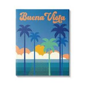 DESCRIPTION: (1) WALL HANGING ART BRAND/MODEL: PALM TREE DESIGN INFORMATION: BUENA VISTA, TROPICAL, CANVAS SIZE: 36" X 48" RETAIL$: $86.98 EA QTY: 1