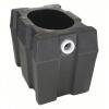 DESCRIPTION: (1) SUMP BASIN BRAND/MODEL: DAYTON #4RK10 INFORMATION: 11 GAL CAPACITY, STRUCTURAL FOAM, 1 1/4 IN_1 1/2 IN OUTLET SIZE: 14" HEIGHT RETAIL