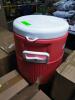 DESCRIPTION: (1) LARGE DRINKING WATER DISPENSER BRAND/MODEL: IGLOO INFORMATION: RED SIZE: 5 GAL RETAIL$: $34.99 EA QTY: 1 - 2