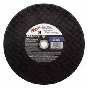 DESCRIPTION: (10) CUT-OFF WHEEL BRAND/MODEL: MILWAUKEE #49-94-1280 SIZE: 12" X 1/8" RETAIL$: $8.49 EA QTY: 10