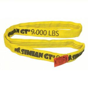 DESCRIPTION: (1) GT ROUND SLING BRAND/MODEL: STREN-FLEX SIMIAN #48GA65 INFORMATION: TYPE 5, POLYESTER, NYLON SIZE: 10' LONG, 1-3/32" RETAIL$: $129.12