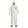 DESCRIPTION: (25) HOODED CHEMICAL RESISTANT COVERALLS BRAND/MODEL: DUPONT #25RP83 INFORMATION: WHITE, ELASTIC WRIST SIZE: LARGE RETAIL$: $319.08 TOTAL