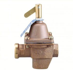 DESCRIPTION: (1) BOILER FEED WATER PRESSURE REGULATOR BRAND/MODEL: WATTS #46A976 INFORMATION: MNPT X MNPT, 1/2 IN PIPE SIZE, BRONZE, 10 PSI TO 25 PSI