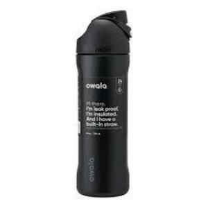 DESCRIPTION: (2) DRINK STORAGE FLASK BRAND/MODEL: OWALA INFORMATION: BLACK SIZE: 24 FL OZ RETAIL$: $10.00 EA QTY: 1