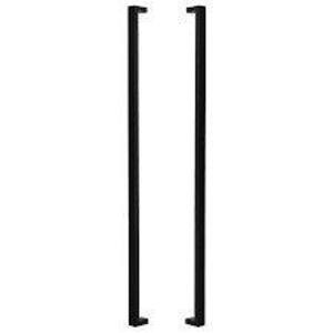 DESCRIPTION: (1) SET OF DOOR PULL BRAND/MODEL: RIDGECREST BY SURELOC #PL-2SQ48 FBL INFORMATION: BLACK SIZE: 48" RETAIL$: $450.57 EA QTY: 1