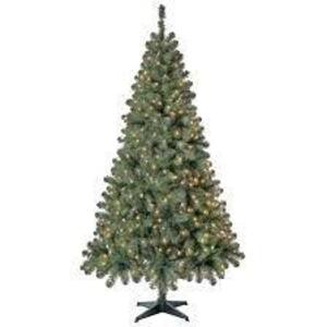 DESCRIPTION: (1) ARTIFICIAL CHRISTMAS TREE BRAND/MODEL: HOLIDAYTIME INFORMATION: MADISON PINE CLEAR LIGHTS SIZE: 6.5 FT RETAIL$: $39.00 EA QTY: 1