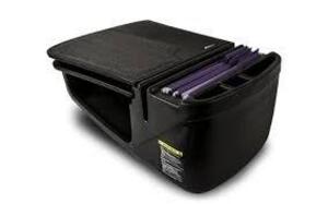 DESCRIPTION: (1) CAR DESK CENTER CONSOLE BRAND/MODEL: AUTOEXEC INFORMATION: BLACK RETAIL$: $220.15 EA QTY: 1