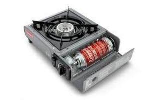 DESCRIPTION: (1) BUTANE STOVE BRAND/MODEL: COLEMAN SIZE: 7650 BTU RETAIL$: $29.27 EA QTY: 1