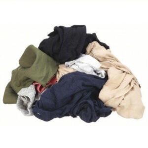 DESCRIPTION: (1) BOX OF CLOTH RAGS BRAND/MODEL: PART NUMBER #13Y349 SIZE: 50 LB RETAIL$: $109.36 EA QTY: 1