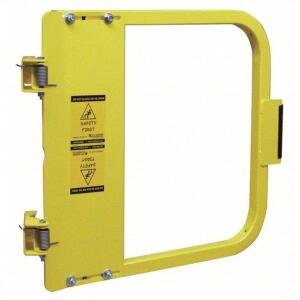 DESCRIPTION: (1) SINGLE DOOR SELF CLOSING SAFETY GATE BRAND/MODEL: PS DOORS #39L628 INFORMATION: YELLOW SIZE: 19-3/4 TO 23-1/2 OPENING RETAIL$: $213.3