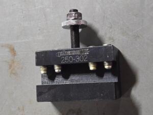 DESCRIPTION: (1) LATHE TOOL POST HOLDER BRAND/MODEL: PHASE II 250-302 SIZE: SER. CXA #2 RETAIL$: $64.68 QTY: 1