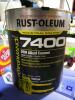 DESCRIPTION: (1) DTM ALKYD ENAMEL BRAND/MODEL: RUST-OLEUM 7400 INFORMATION: SAFETY YELLOW SIZE: 1 GALLON RETAIL$: $67.47 EA QTY: 1 - 3