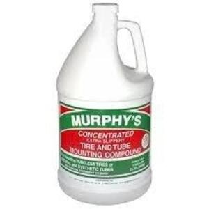 DESCRIPTION: (1) CONCENTRATED TIRE AND TUBE MOUNTING COMPOUND BRAND/MODEL: MURPHY'S SIZE: 1 GALLON RETAIL$: $11.72 EA QTY: 1