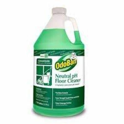 DESCRIPTION: (2) NEUTRAL PH FLOOR CLEANER BRAND/MODEL: ODOBAN #2TEF9 SIZE: 1 GALLON RETAIL$: $10.00 EA QTY: 2