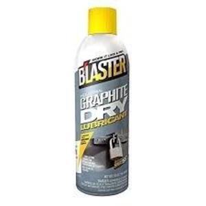 DESCRIPTION: (4) INDUSTRIAL GRAPHITE DRY LUBRICANT BRAND/MODEL: BLASTER SIZE: 5.5 OZ RETAIL$: $5.78 EA QTY: 4