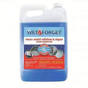 DESCRIPTION: (1) MOLD AND MILDEW REMOVER BRAND/MODEL: WET AND FORGET #4ETV5 SIZE: 10L RETAIL$: $142.08 EA QTY: 1