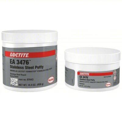 DESCRIPTION: (2) STAINLESS STEEL PUTTYBRAND/MODEL: LOCTITE EA 3476SIZE: 1 LBRETAIL$: $173.82 EAQTY: 2