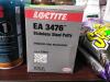 DESCRIPTION: (2) STAINLESS STEEL PUTTYBRAND/MODEL: LOCTITE EA 3476SIZE: 1 LBRETAIL$: $173.82 EAQTY: 2 - 5