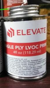 DESCRIPTION: (6) SINGLE PLY LVOC PRIMER BRAND/MODEL: ELEVATE SIZE: 4 FL OZ QTY: 6