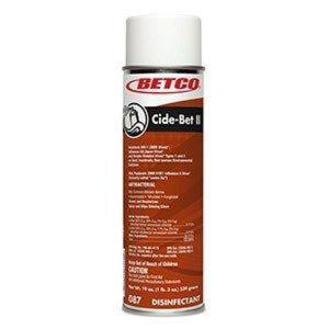 DESCRIPTION: (6) FOAMING DISINFECTANT BRAND/MODEL: BETCO CIDE-BET 2 SIZE: 19 OZ RETAIL$: $13.00 EA QTY: 6