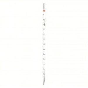 DESCRIPTION: (1) CASE OF (200) SEROLOGICAL PIPETTE BRAND/MODEL: LAB SAFETY SUPPLY #11L808 SIZE: 10 mL Capacity, Polystyrene, To Deliver, Orange RETAIL