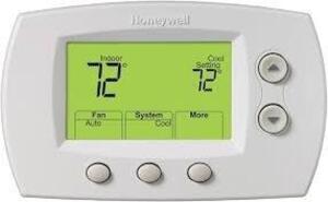 DESCRIPTION: (1) WIRELESS FOCUSPRO 5000 THERMOSTAT BRAND/MODEL: HONEYWELL HOME #TH5320R RETAIL$: $182.20 EA QTY: 1