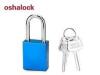 DESCRIPTION: (1) CASE OF (10) LOCKOUT PADLOCKS BRAND/MODEL: OSHALOCK #BD-A23D-76 INFORMATION: BLUE SIZE: 1/4X3X1.8 RETAIL$: $37.25 EA QTY: 1