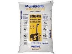 DESCRIPTION: (2) BAGS OF OIL ABSORBENT BRAND/MODEL: OPTISORB SIZE: 25 LB RETAIL$: $13.25 EA QTY: 2