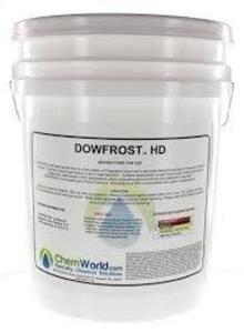 DESCRIPTION: (1) HEAT TRANSFER FLUID BRAND/MODEL: DOW DOWFROST HD SIZE: 5 GALLON RETAIL$: $206.80 EA QTY: 1